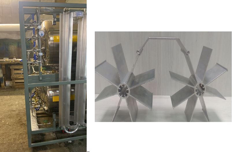 Krepleniye produktsionnogo isparitelya	Profil' snezhinka so skoboy.